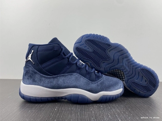 Rep Midnight Jordan AR0715-441 Air Navy Velvet WMNS 11 0814